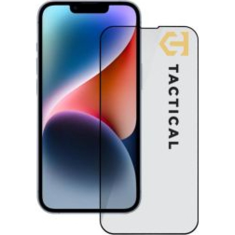 Tactical Aizsargstikls Tactical Apple Glass Shield 5D for Apple iPhone 14/13/13 Pro/16e/SE4 Black