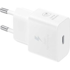 Samsung Adapteris Samsung  Samsung EP-T2510NWEGEU 25W SFC USB-C GaN wall charger - white