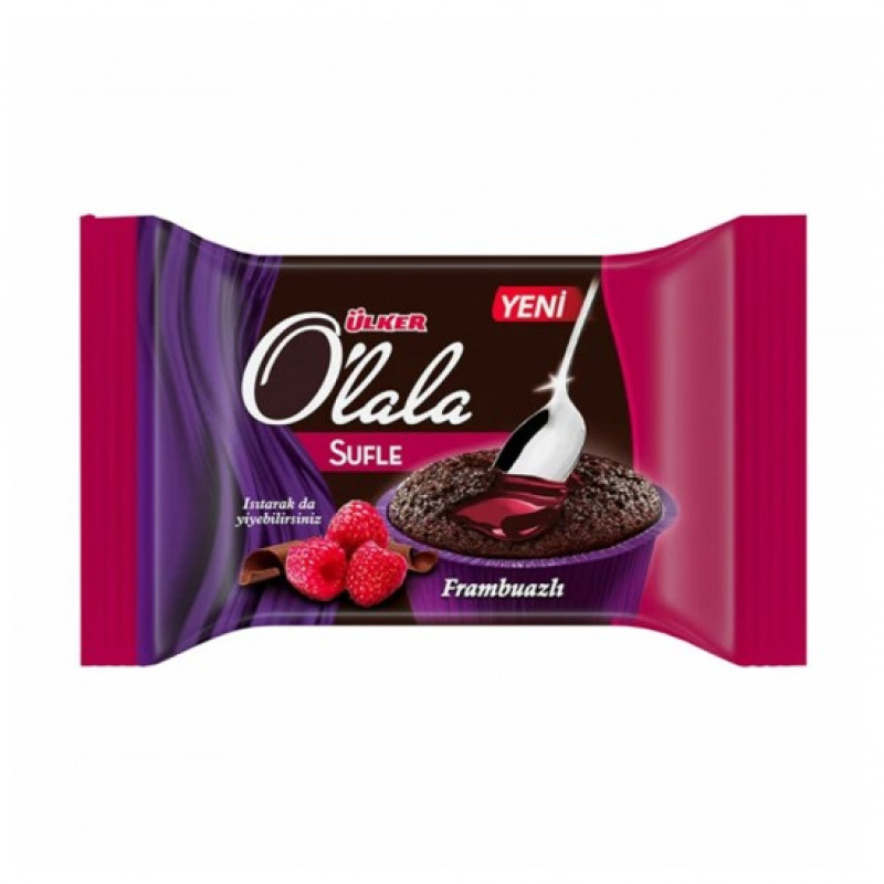 ULKER O'lala Souffle kūka ar aveņu garšu 70g
