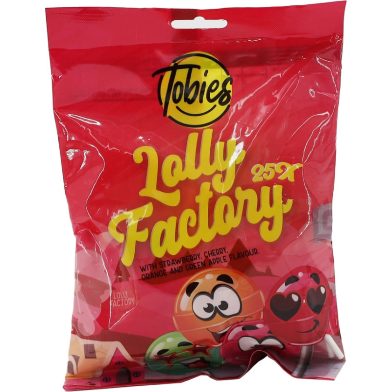 TOBIES dažādu garšu ledenes uz kociņa (25) 250g