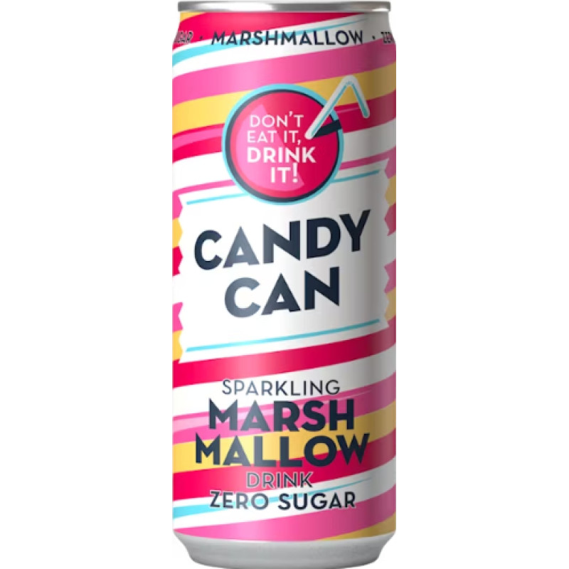 CANDY CAN Marsh Mallow limonāde, bundžā 330ml