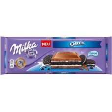 Milka Oreo alpu piena šokolāde ar Oreo cepumu pildījumu 280g
