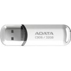 Adata Zibatmiņa ADATA  MEMORY DRIVE FLASH USB2 32GB/WHITE AC906-32G-RWH
