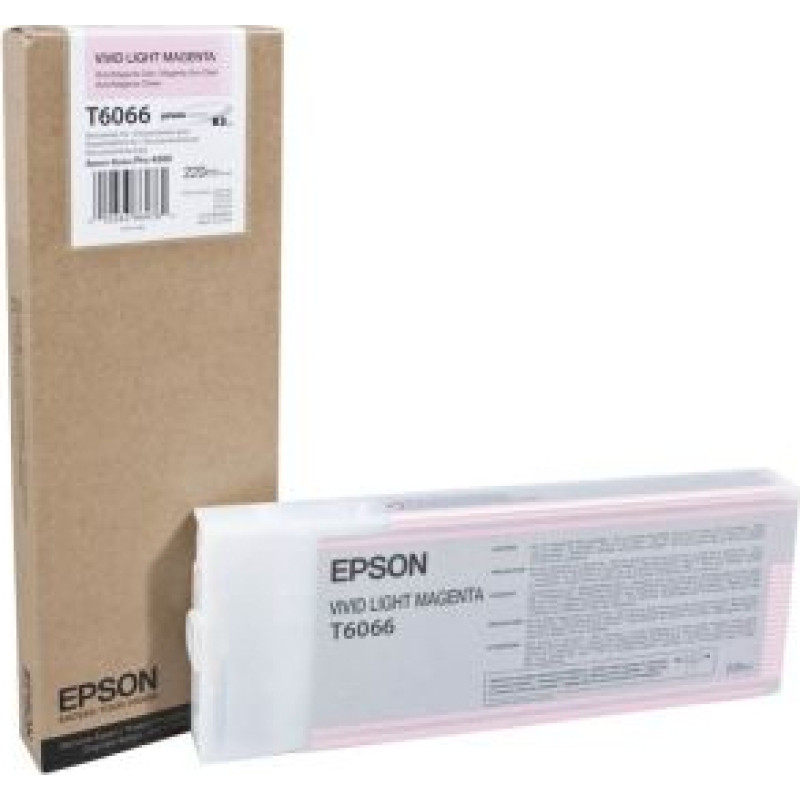 Epson Aksesuāri un izejmateriāli EPSON  T606600 Ink Cartridge, Vivid Light Magenta