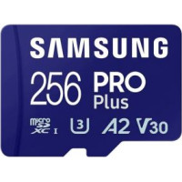Samsung Zibatmiņa Samsung  Pro Plus MicroSD 256GB 2023 Blue
