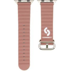 Connect Siksniņa Connect  Watch 42/44/45mm Marine leather Watch Strap Smoky Purple