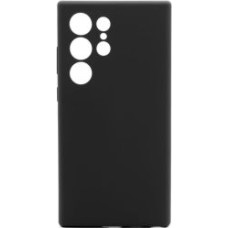 Connect Aizmugurējais vāciņš Connect Samsung Galaxy S24 Ultra Premium Quality Magnetic Soft Touch Silicone Case Black