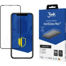 3MK Aizsargstikls 3MK Apple iPhone Xr/11 Black -  HardGlass Max