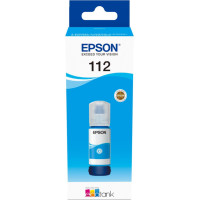 Epson Aksesuāri un izejmateriāli EPSON  112 EcoTank Pigment C13T06C24A Ink Bottle, Cyan