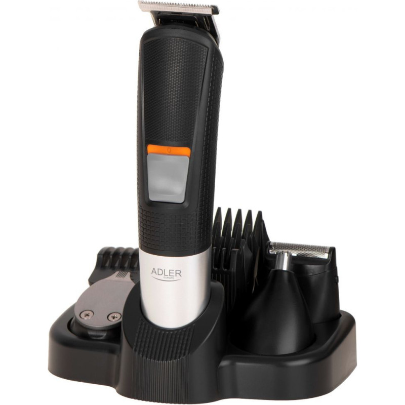 Adler Matu trimmeris Adler  Grooming set 5 in 1 | AD 2943 | Cordless | Number of length steps 4 | Black