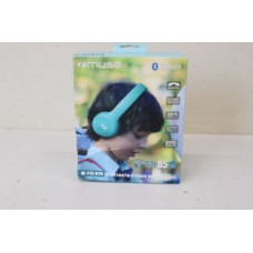 Muse Vadu austiņas Muse  SALE OUT.  M-215BTB Bluetooth Stereo Kids Headphones, Blue |  | Bluetooth Stereo Kids Headphones | M-215BTB | Bluetooth | Blue | DAMAGED PACKAGING
