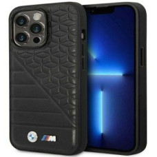 BMW Aizmugurējais vāciņš BMW Apple iPhone 14 Pro 6.1 Bi Pattern Black