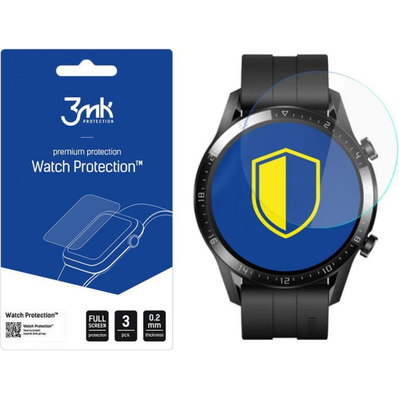 3MK Aizsargstikls 3MK  Huawei Watch GT 2 46mm - 3mk Watch Protection  v. FlexibleGlass Lite