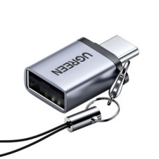 Ugreen Parveidotājs Ugreen  Type C to USB 3.0 A Adapter Cable with Lanyard Space Gray