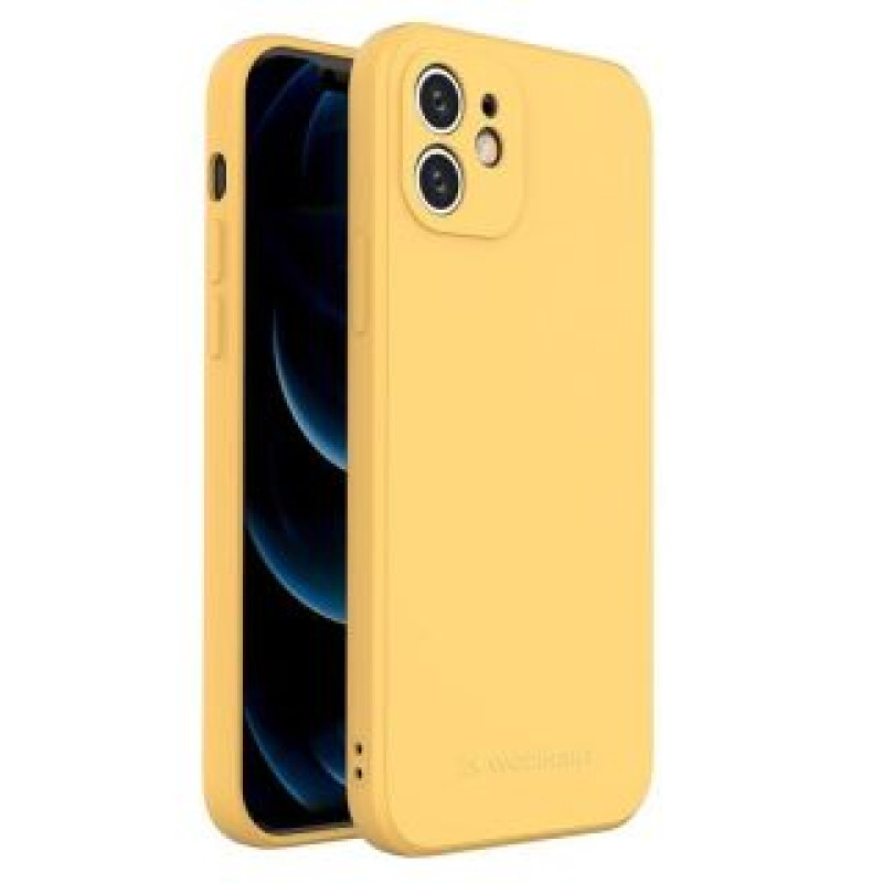 Wozinsky Aizmugurējais vāciņš Wozinsky Apple iPhone XS Max Silicone Case Yellow