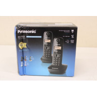 Panasonic Telefona aparāts Panasonic  SALE OUT.  KX-TG1612FXH Cordless phones, Black |  | Cordless | KX-TG1612FXH | Built-in display | Caller ID | Black | Conference call | Phonebook capacity 50 entries | Wireless connection