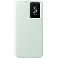 Samsung Aizmugurējais vāciņš Samsung - Samsung Smart View Wallet Case EF-ZS721CMEGWW for Samsung Galaxy S24 FE - Mint