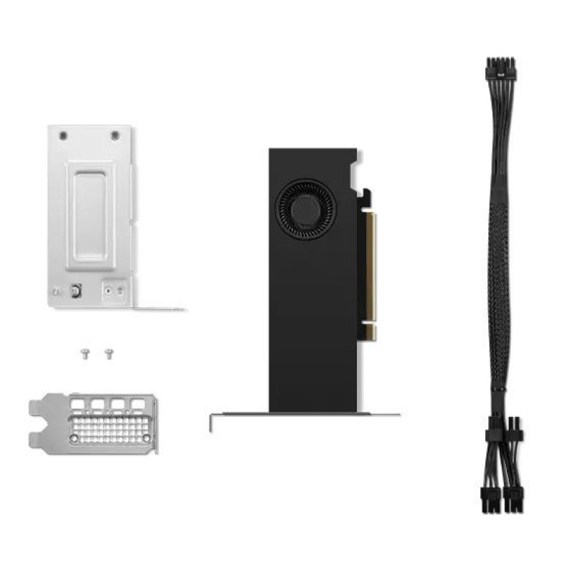 Lenovo Grafiskās karte / Video kartes Lenovo  NVIDIA RTX 2000 Ada 16GB mini-DP*4 GDDR6 Graphics Card |