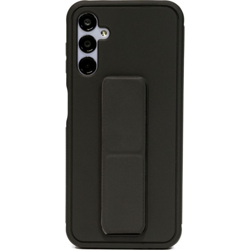 Ilike Aizmugurējais vāciņš iLike Samsung Galaxy A34 5G Silicone Case with stand Black