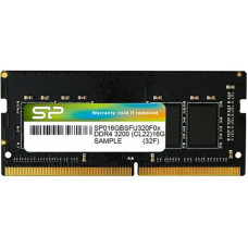 Silicon Power Operatīv atmiņa DDR4 Silicon power  SP016GBSFU320X02 16 GB, DDR4, 3200 MHz, Notebook, Registered No, ECC No