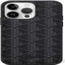 Lacoste Aizmugurējais vāciņš Lacoste Apple iPhone 15 HC MAGSAFE PU THE BLEND MONOGRAM Black
