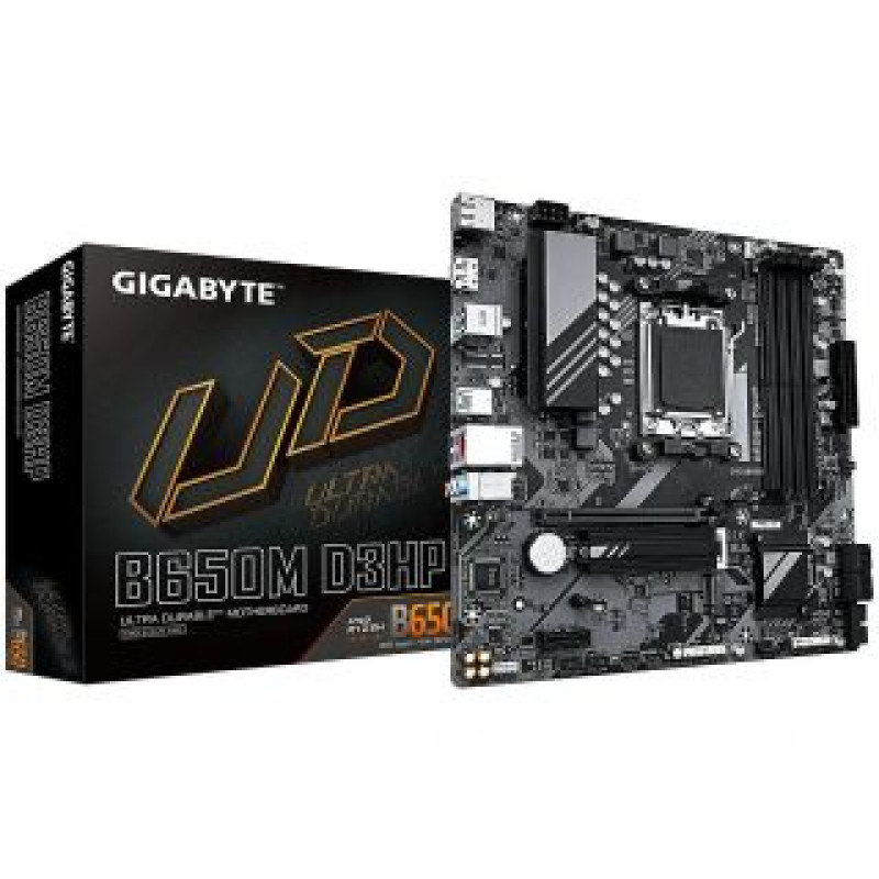 Gigabyte Pamatplate AMD procesorsiem Gigabyte  MB AMD B650 SAM5 MATX/B650M D3HP AX