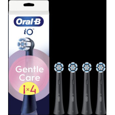 Oral-B Zobu birste Oral-B  Replaceable toothbrush heads | iO GentleCare | Heads | For adults | Number of brush heads included 4 | Black