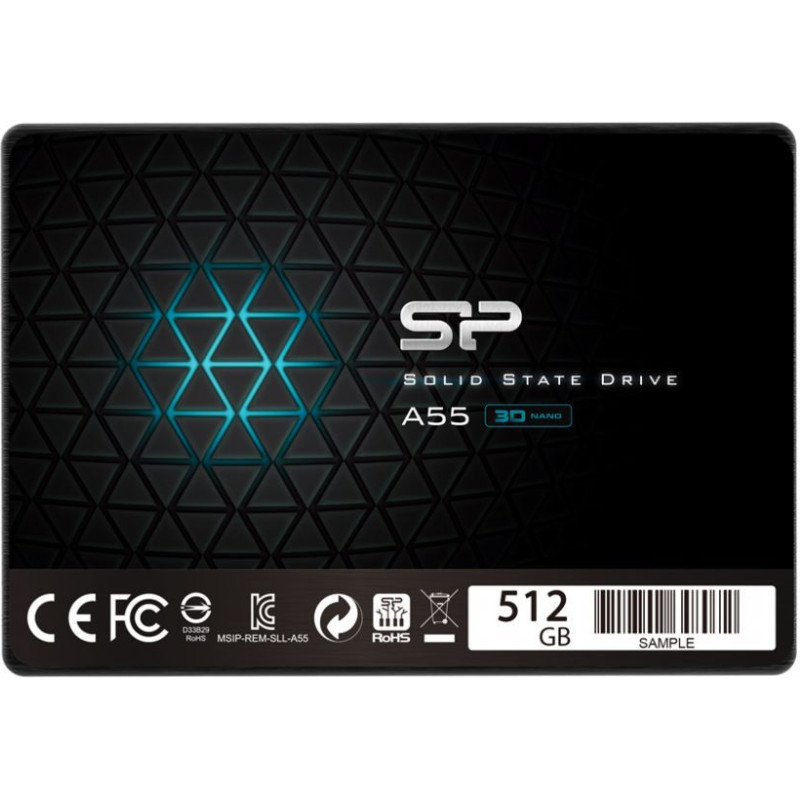 Silicon Power Cietais disks SSD Silicon power  A55 512 GB, SSD form factor 2.5