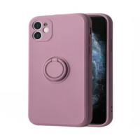 Ilike Aizmugurējais vāciņš iLike Apple IPHONE 14 PRO MAX SILICONE RING Purple