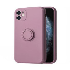 Ilike Aizmugurējais vāciņš iLike Apple IPHONE 14 PRO MAX SILICONE RING Purple