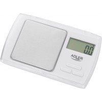 Adler Ķermeņa svari Adler  Precision scale AD 3161 Maximum weight (capacity) 0.5 kg, Accuracy 0.01 g, White