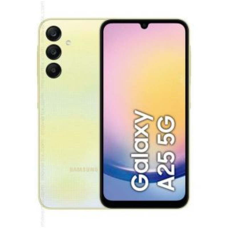 Samsung Viedtālrunis Samsung  Galaxy A25 5G 8/256GB Yellow