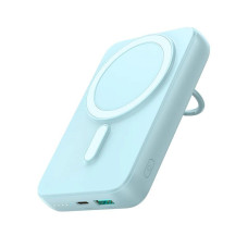 Joyroom Ārējais akumulators Joyroom  Wireless power bank 10000mAh Joyroom JR-W050 20W MagSafe with stand + USB-C cable - blue