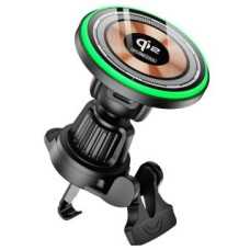 Duzzona Auto turētājs Duzzona  V5 Qi2 Magnetic Wireless Car Charger 15W Transparent
