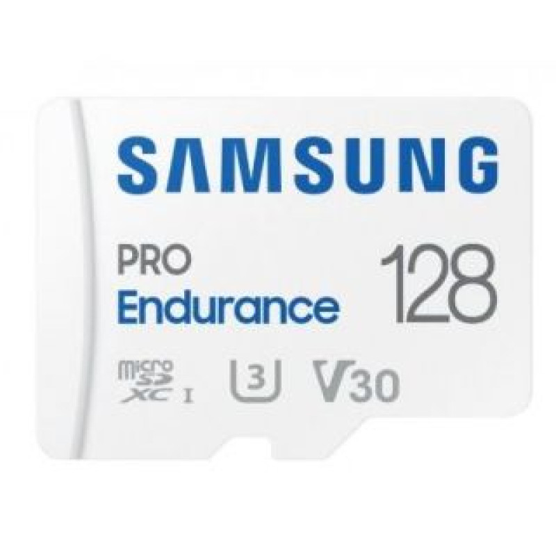 Samsung Atmiņas kartes Samsung  Pro Endurance MicroSD 128GB White