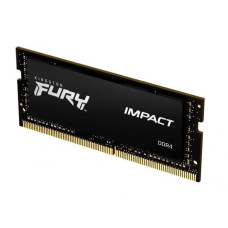 Kingston Operatīv atmiņa DDR4 Kingston  Fury Impact 8 GB, DDR4, 3200 MHz, Notebook, Registered No, ECC No