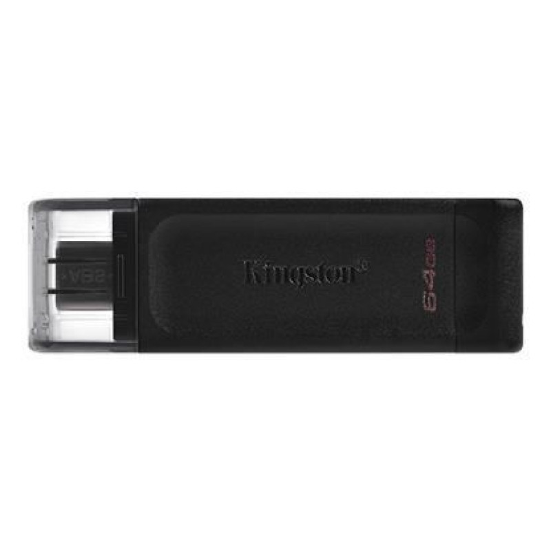 Kingston Zibatmiņa Kingston  MEMORY DRIVE FLASH USB-C 64GB/DT70/64GB