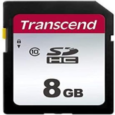 Transcend Cita datorprece Transcend  MEMORY SDHC 8GB C10/TS8GSDC300S