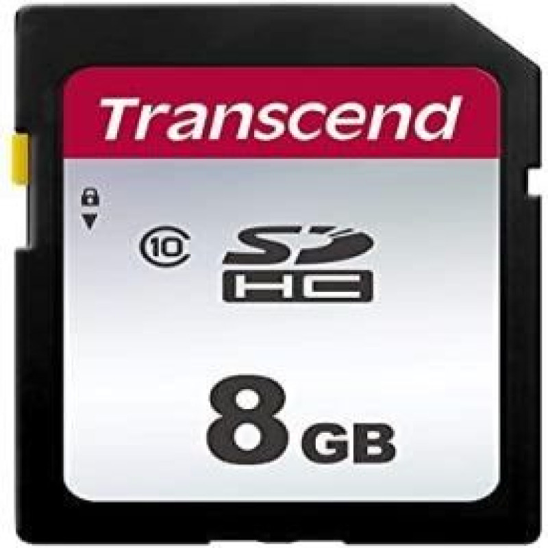 Transcend Cita datorprece Transcend  MEMORY SDHC 8GB C10/TS8GSDC300S
