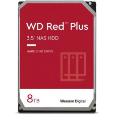 Western Digital Cietais disks HDD Western Digital  HDD SATA 8TB 6GB/S 256MB/RED PLUS WD80EFPX WDC
