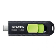 Adata Zibatmiņa ADATA  MEMORY DRIVE FLASH USB-C 64GB/ACHO-UC300-64G-RBK/GN