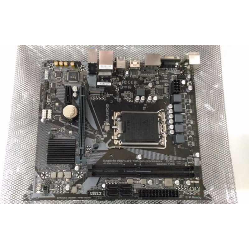 Gigabyte Pamatplate Intel procesorsiem Gigabyte  SALE OUT.  H610M S2H V2 1.0 DDR5 |  H610M S2H V2 1.0 | Processor family Intel | Processor socket LGA1700 | DDR5 DIMM | Supported hard disk drive interfaces M.2, SATA | Number of SATA connectors 4 | USED, RE