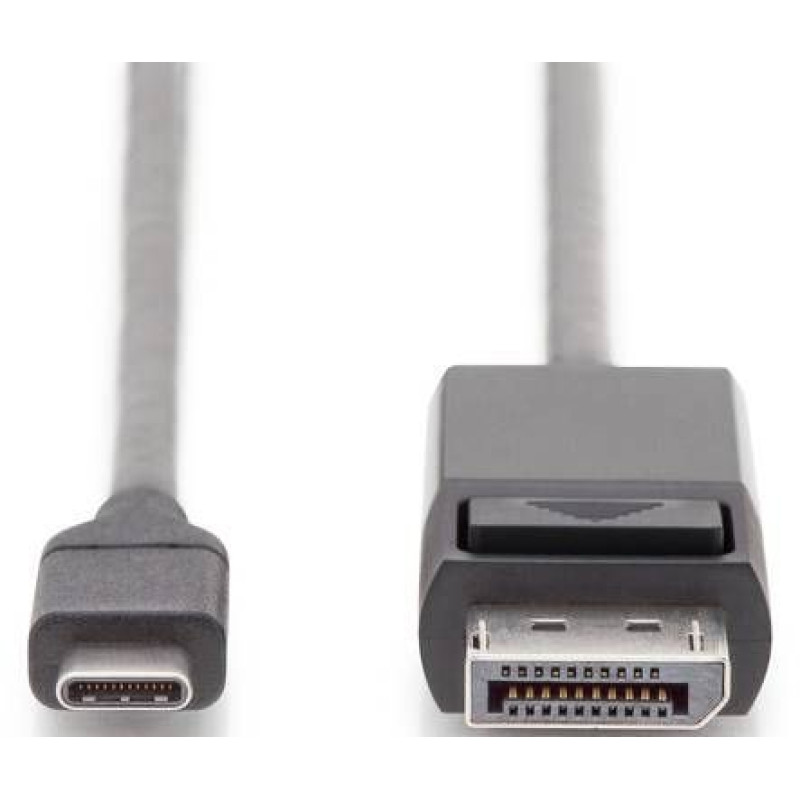 Digitus Monitoru piederums Digitus  USB Type-C adapter cable USB-C to DP, 2 m
