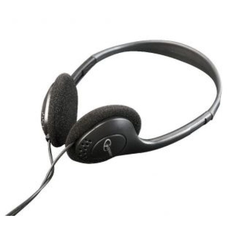 Gembird Bezvadu austiņas Gembird  MHP-123 Stereo headphones with volume control 3.5 mm, Black,