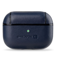 Evelatus Maciņš austiņām Evelatus Apple AirPods Pro Leather Protective Case Dark Blue
