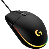 Logitech Datora pele Logitech  MOUSE USB OPTICAL G203/BLACK 910-005796