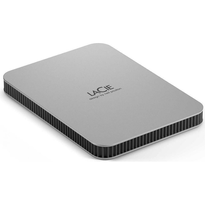 Lacie Cietais disks HDD Lacie  External HDD||Mobile Drive|5TB|USB-C|Colour Silver|STLP5000400