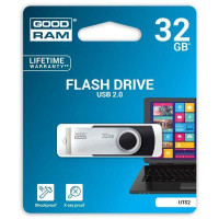 Goodram Parveidotājs Goodram  GOODRAM 32GB UTS2 BLACK USB 2.0