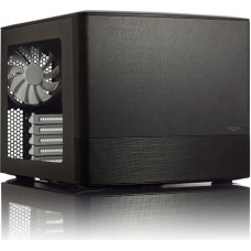 Fractal Design Datoru korpusi Fractal Design  NODE 804 Side window, 2 - USB 3.0Audio in/outPower button with LED (white)HDD activity LED (white), Black, Micro ATX, Power supply included No