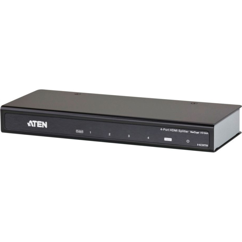 Aten Serveru  - Citi piederumi Aten  VS184A 4-Port 4K HDMI  Splitter